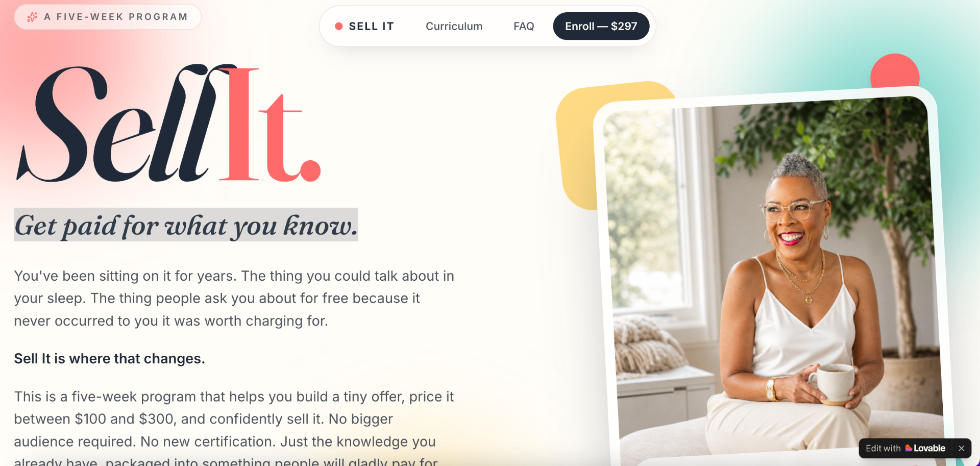 Gail Keyes-Allen website designed by Brand2Checkout